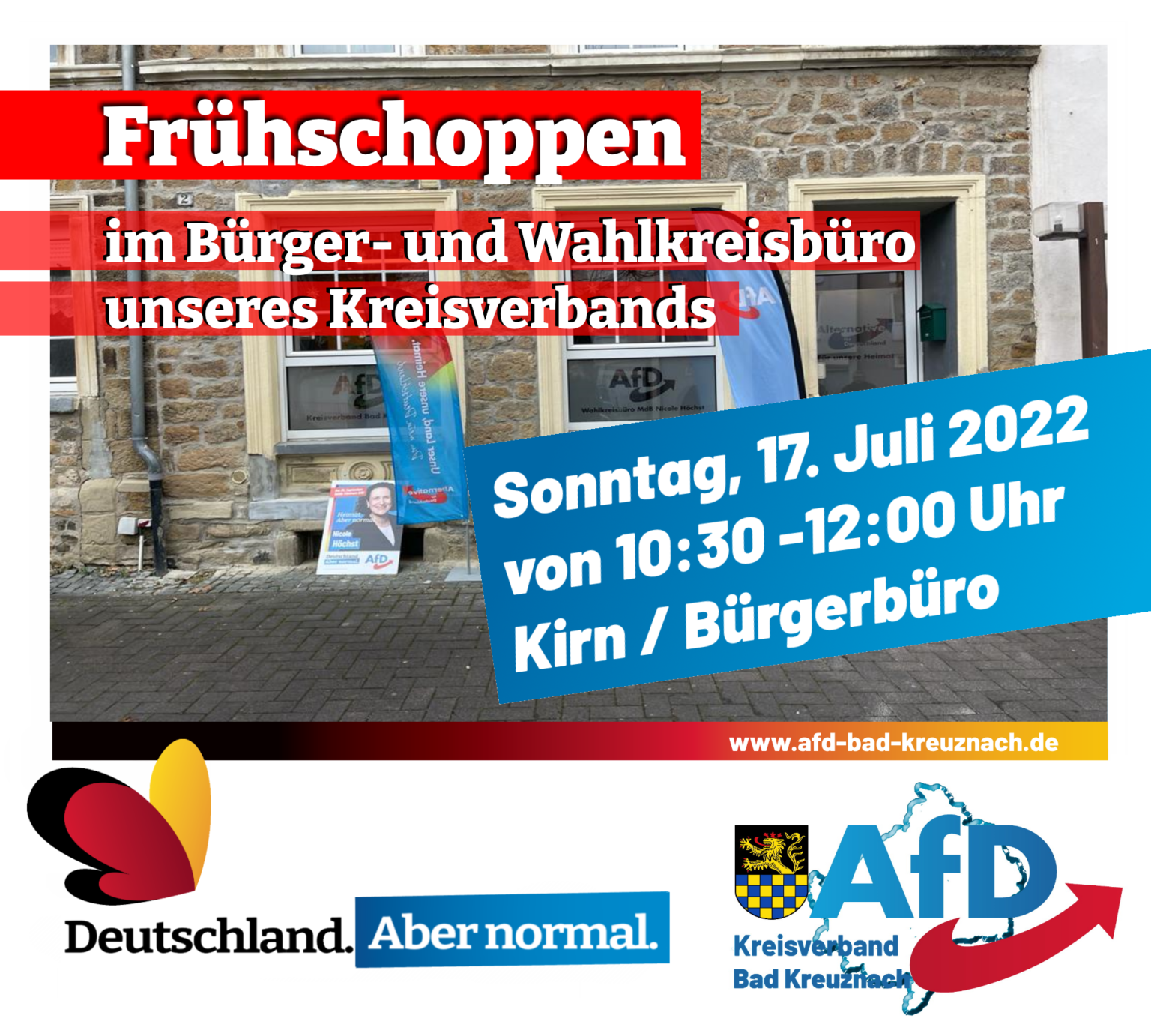 Frühschoppen am 17. Juli 2022 AfD Bad Kreuznach